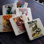 Vintage Beer Lable Stone Coasters